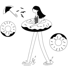 design t-shirt teepi à colorier Linéa