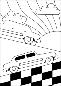 design t-shirt teepi à colorier groovy